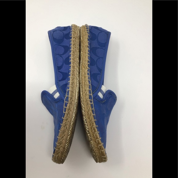 Coach “Jacinta”Espadrilles Blue size 7M - Picture 7 of 8